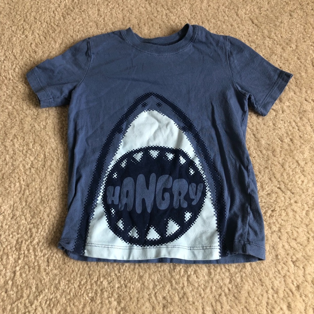 Carter's Blue Toddler Boys Shark T-Shirt - Size 3T
